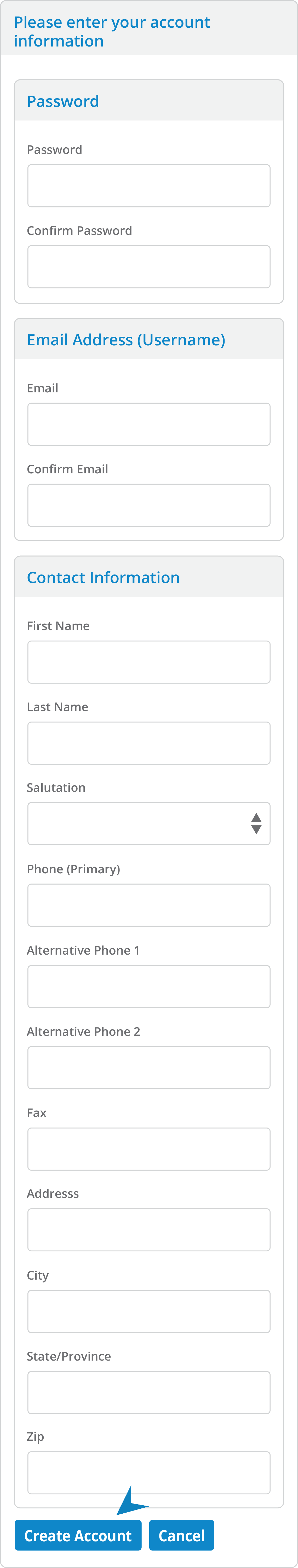 Userguide steps for My Trip Account
